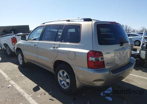 2004 Toyota Highlander V6 из США, поврежденный, VIN JTEEP21AX40047364
